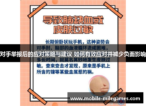 对手举报后的应对策略与建议 如何有效应对并减少负面影响