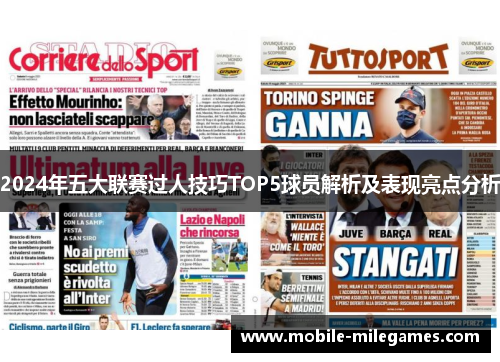 2024年五大联赛过人技巧TOP5球员解析及表现亮点分析